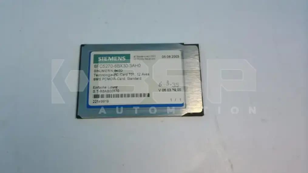Siemens 6FC5270-6BX30-3AH0 Siemens 6FC5270-6BX30-3AH0