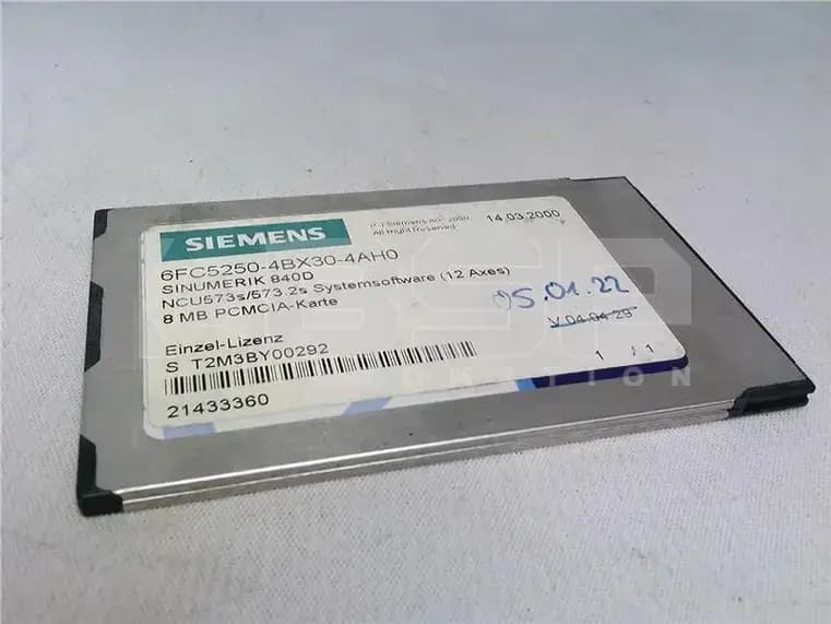 Siemens 6FC5250-4BX30-4AH0 Siemens 6FC5250-4BX30-4AH0