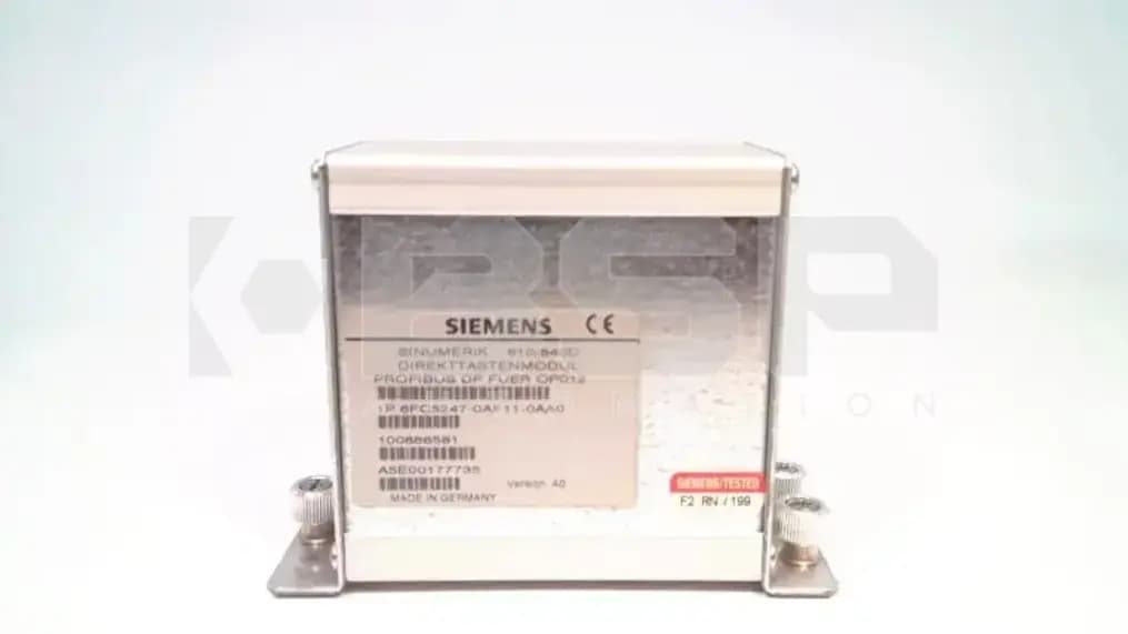 Siemens 6FC5247-0AF11-0AA0 Siemens 6FC5247-0AF11-0AA0