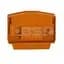 264-369 END PLATE - ORANGE