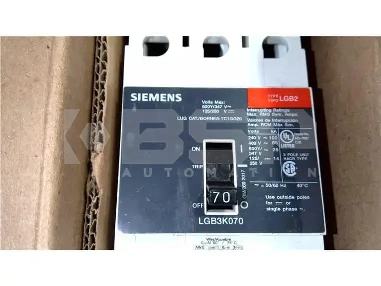 Siemens LGB3K070B Siemens LGB3K070B
