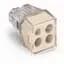 Push Wire Connector for Junction Boxes, 4-Conductor