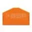 End And Intermediate Plate; 2.5 Mm Thick; Orange