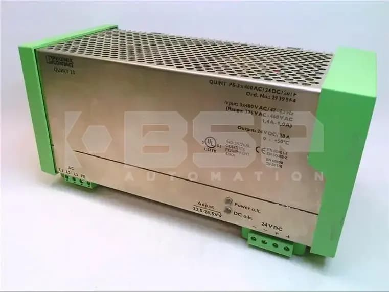 Phoenix Contact QUINT-PS-3X400AC/24DC/20/F Phoenix Contact QUINT-PS-3X400AC/24DC/20/F