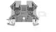 Terminal Block, 35A, 600V AC/DC, Gray, 4mm, Feed Through