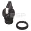 Selector Switch, 2-Position, Maintained, Black Knob