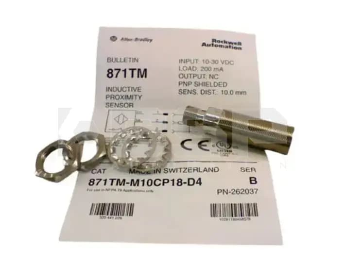 Allen Bradley 871TM-M10CP18-D4 Allen Bradley 871TM-M10CP18-D4