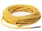 Cordset, DC Micro M12, 4 Pin, Right Angle, Female, 5m, Yellow