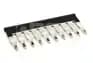 Terminal Block, Jumper, Screwless, 10P, Yellow, for 1492-J4, J4M