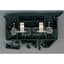 Terminal Block, Fuse Holder, 15A, 300V AC/DC, Black