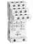 Socket, 11-Blade, Guarded Screw Terminal, Panel or DIN Rail Mount