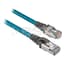 Connection Cable, EtherNet, 8 Conductor, RJ45 Male to Male, Teal