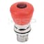 800F 40 mm Illuminated Push-Pull Operator, Red, Metal