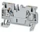 Terminal Block, Feed Through, 20A, 600VAC/DC, 5.1mm, Gray, 28-12AWG