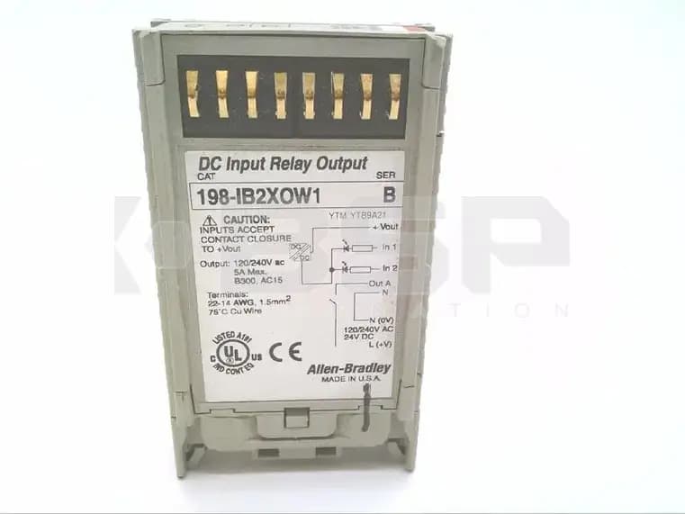 Allen Bradley 198-IB2XOW1 Allen Bradley 198-IB2XOW1
