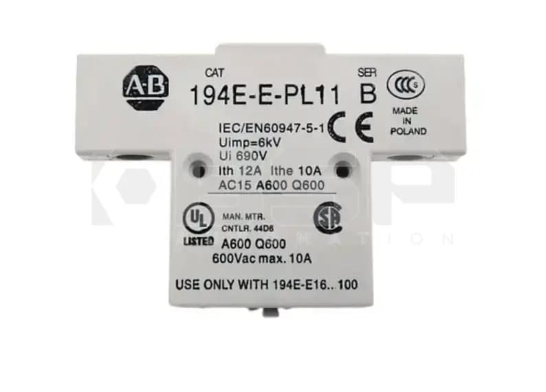 Allen Bradley 194E-E-PL11 Allen Bradley 194E-E-PL11