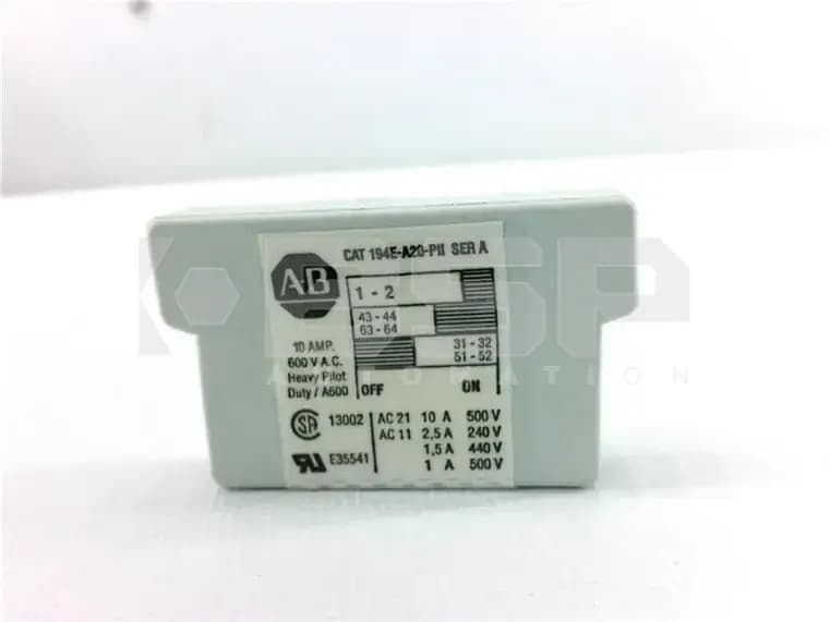 Allen Bradley 194E-A20-P11 Allen Bradley 194E-A20-P11