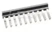 Terminal Block, Insulated Side Jumper, FB8, 10P, Gray
