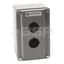 Enclosure, 2 Unit, Die Cast Aluminum, NEMA 4/13, Surface Mount