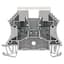 Terminal Block, 2 Circuit, Thermocouple, Gray, 2.5mm 1855