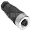 Connector, Terminal Chamber, 4-Pin, 4-6mm Cable Dia., Straight Male