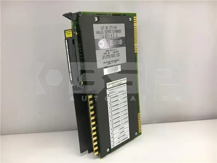 Allen Bradley 1771-E4 Allen Bradley 1771-E4