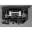 Terminal Block, Isolating, 15A, 300V AC/DC, Handle Style, Black