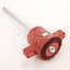 Operating Handle, NFPA 79, Internal, with Shaft, Red, 12.6"