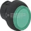 Push Button, Extended Green Head, Illuminated, Plastic, 22.5mm