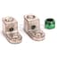 Ground Lug Kit, 3-100 Amperes, For Use With 1494C, F, V, and G Disc
