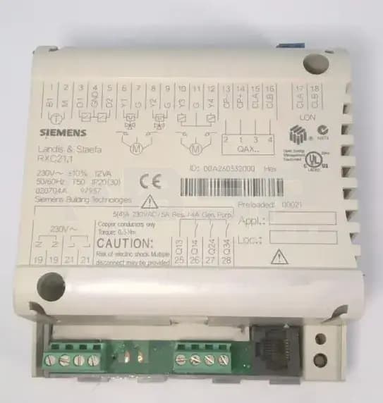 Siemens RXC21.1 Siemens RXC21.1