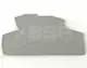 Terminal Block, End Barriers, Spring Clamp Type, Gray
