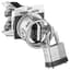 Selector Switch, 30mm, Padlocking Attachment, 2/3 Position, Knob