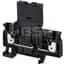 Terminal Block, Push-In, IEC, Fuse, Feed-Through, 4mm, 2 Points, 10-36V, LED, Black