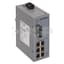 Ethernet Switch, Unmanaged, 8 Ports, 6 Copper, 2 Multimode Fiber