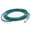 Connection Cable, EtherNet, 8 Conductor, RJ45 Male to Male, Teal 536121