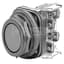 Push Button, Bootless Flush Head, Green, 2NO/2NC, Contacts