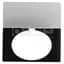 Legend Plate, Jumbo, 30 mm Push Button, Blank