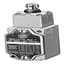 Limit Switch, Top Push Roller, 2P, Spring Return, Oiltight 69609