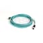 Connection Cable, EtherNet, 4 Conductor, M12 Male, RJ45 Male 450371