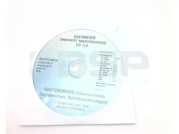 Siemens 6SX7010-0FA10 Siemens 6SX7010-0FA10