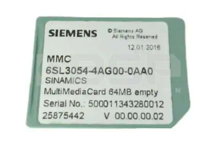 Siemens 6SL3054-4AG00-0AA0 Siemens 6SL3054-4AG00-0AA0