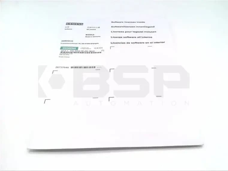 Siemens 6SL3054-0EJ00-1BA0 Siemens 6SL3054-0EJ00-1BA0