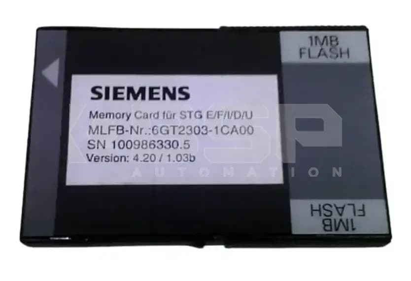 Siemens 6GT2303-1CA00 Siemens 6GT2303-1CA00