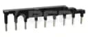 Compact Busbar, 64A, 3 x 54mm Spacing, For 140MT, C, D Frame, w/Aux