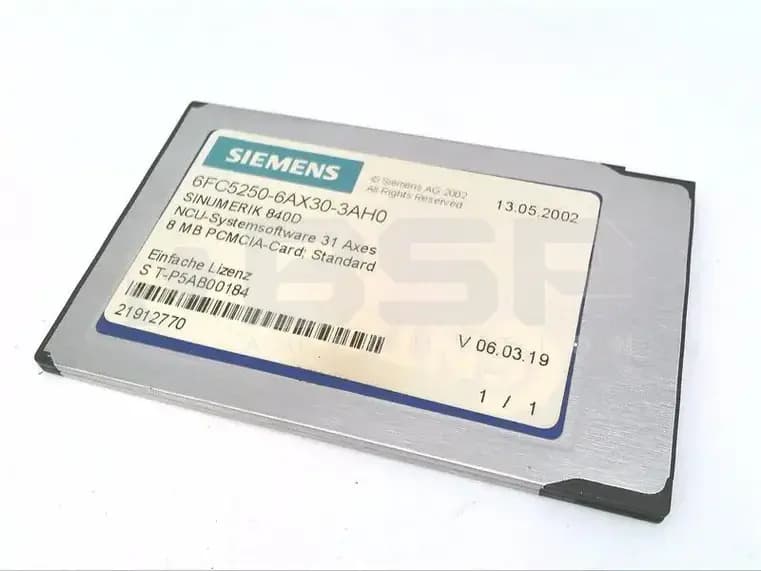Siemens 6FC5250-6AX30-3AH0 Siemens 6FC5250-6AX30-3AH0