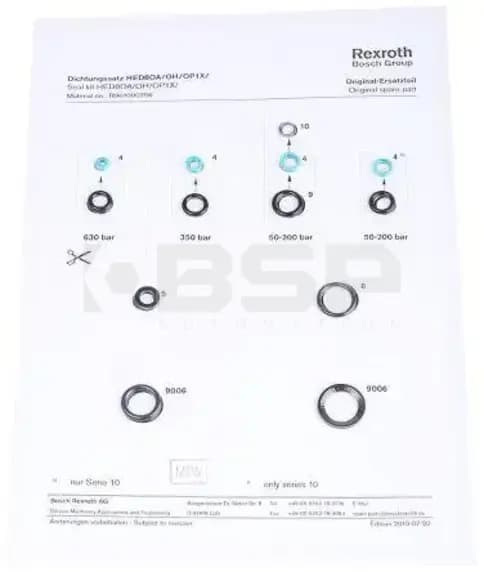 Bosch Rexroth R961000756 Bosch Rexroth R961000756