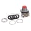 800T Momentary Extended Head Push Button, Green, Std, Std, Green, 1