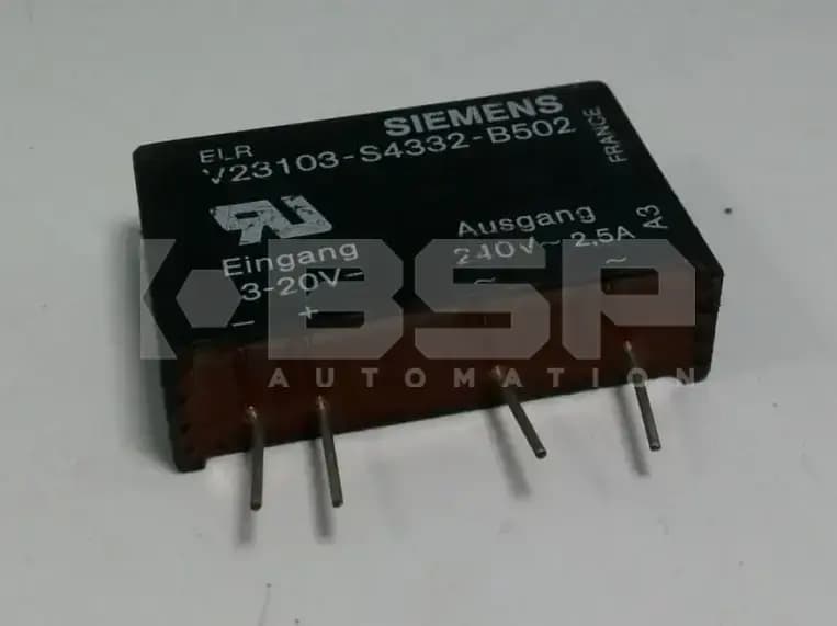 Siemens V23103-S4332-B502 Siemens V23103-S4332-B502