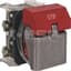 Push Button, Flip Lever Operator, Red, STOP, 1NO/1NC, Contacts